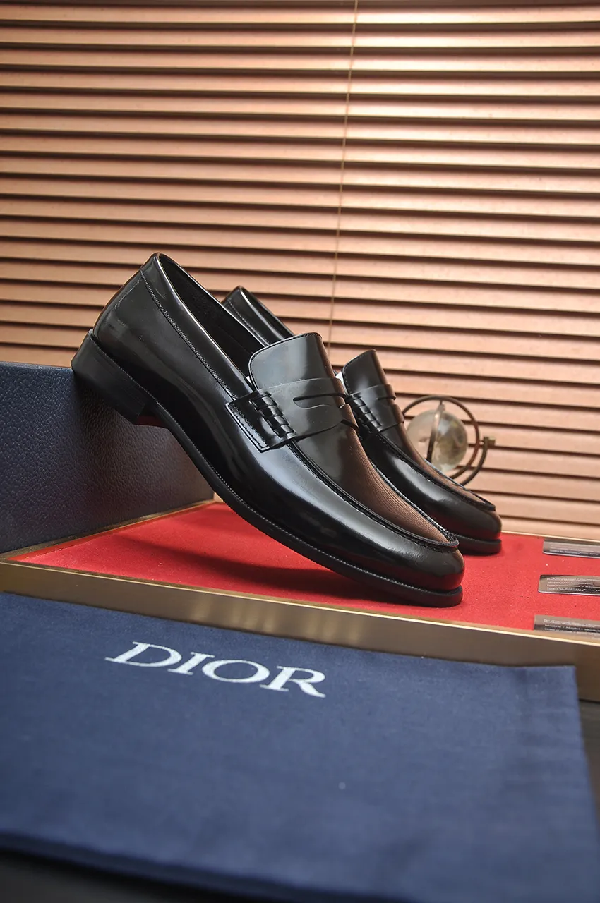Men's shoes 💰580💶[Dior] (water-dyed cowhide lining) Dior original 1:1 high-quality factory, imported original materials, imported raw cowhide, water-dyed cowhide lining, original TPU outsole, code number: 39-44 (45 customized)
